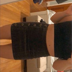 urban outfitters button up skirt